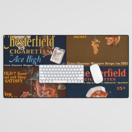 Chesterfield Cigarettes, 1914-1918 by Joseph Christian Leyendecker Desk Mat
