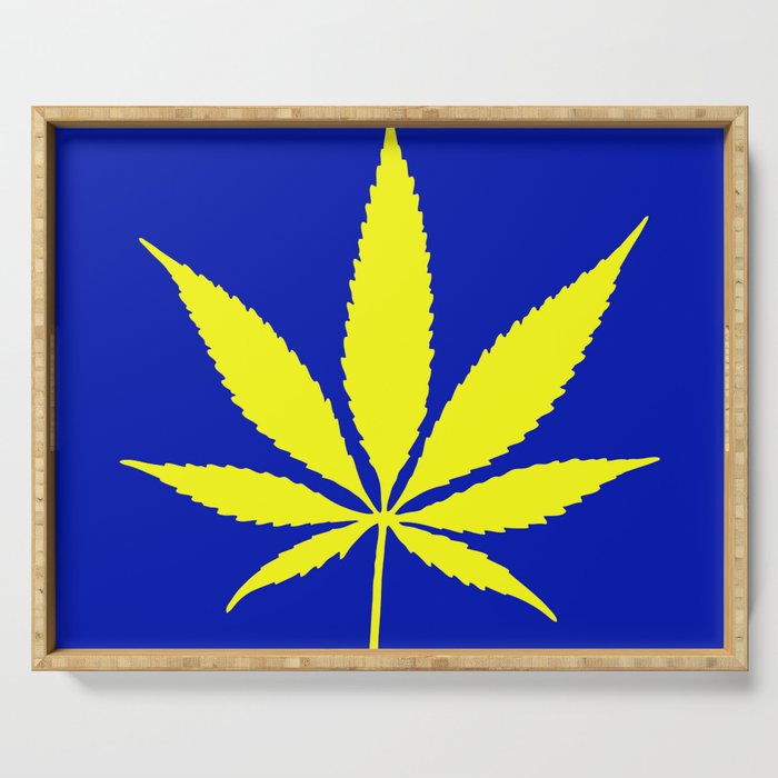 Weed Hash Bash Blue Serving Tray