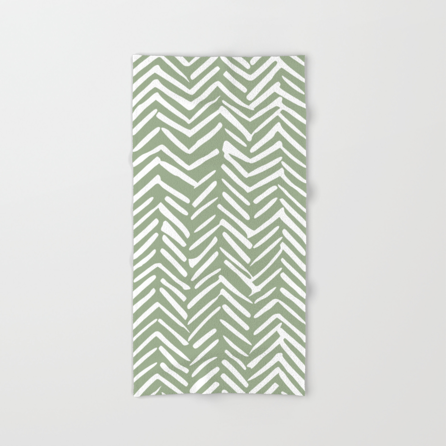 sage green bathroom towels