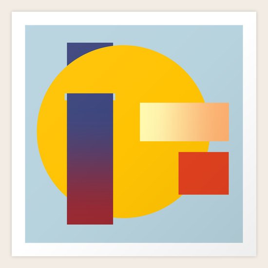 Composition 4 Art Print