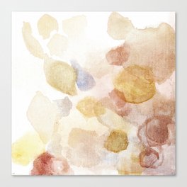 Bloom No. 5 Abstract watercolor floral Canvas Print