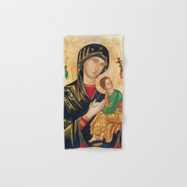 Our Mother of Perpetual Help Virgin Mary Hand & Bath Towel