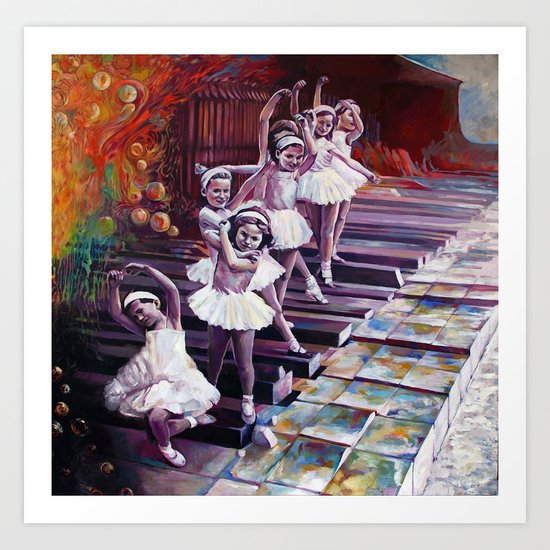 Satie Art Print