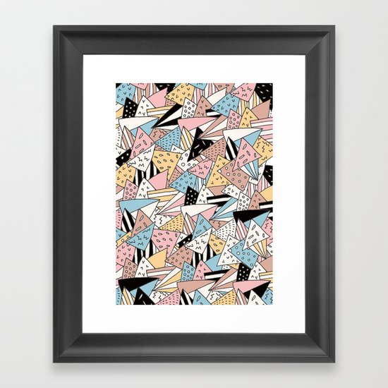 PIZZA !! Framed Art Print