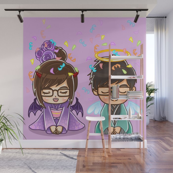 002 : Japanese Happy New Year Wall Mural