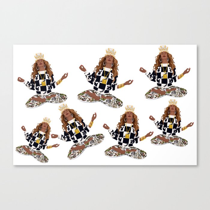 Bey All Day Canvas Print
