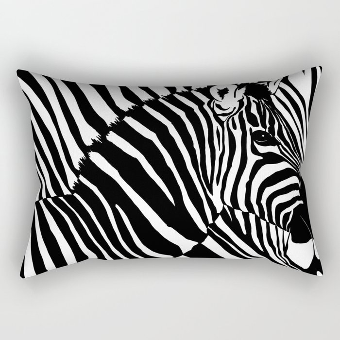 Zebra Rectangular Pillow