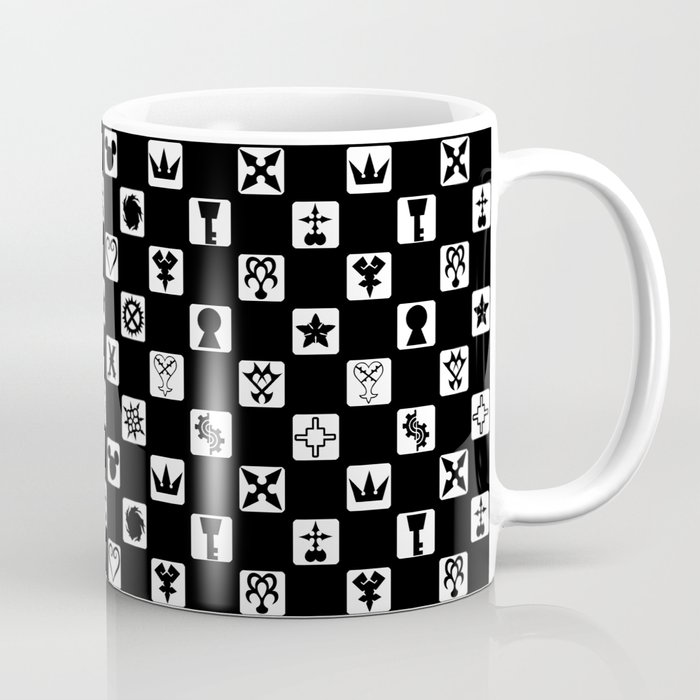 Kingdom Hearts Grid Coffee Mug