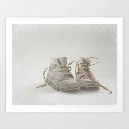 Baby Shoes Art Print