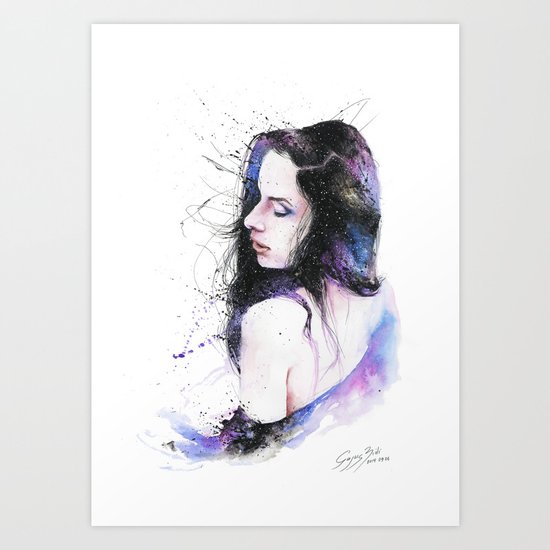 A second of eternity Art Print