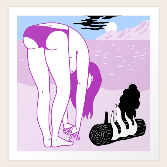 In Deep Art Print