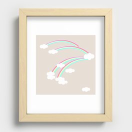  Rainbow Recessed Framed Print