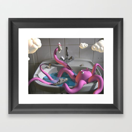 octopus Framed Art Print