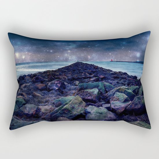 Rocky Road to Eternity Rectangular Pillow
