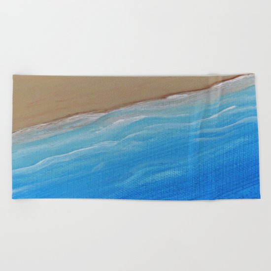 Ocean Shore Beach Towel
