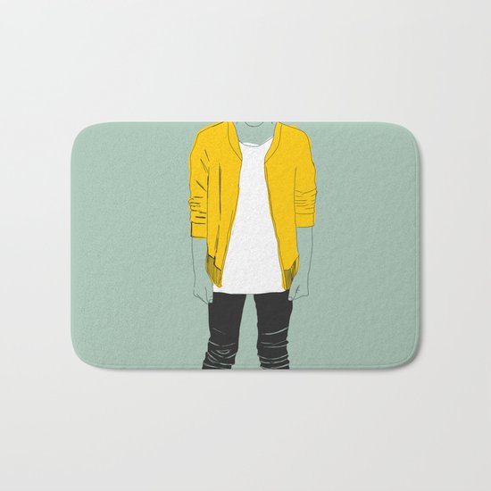 Skater Kid Bath Mat