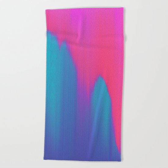 Pink Goo Beach Towel