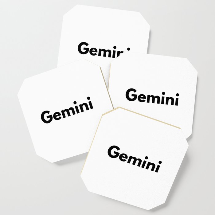 Gemini, Gemini Sign Coaster