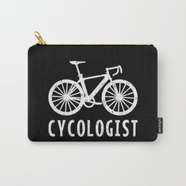 Cycologist Bicycle Cyclist Road Bike Vintage Gift Carry-All Pouch | Bicycle Lover, Biker Gift, Biker Rider, Moutain Bike, Biking Love, Cycologist Funny, Cyclocross, Biker Dad, Bicycle Rider, Graphicdesign 