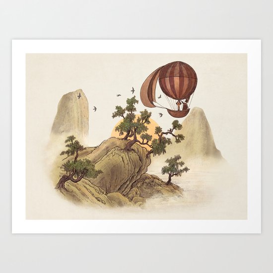 The Journey Art Print