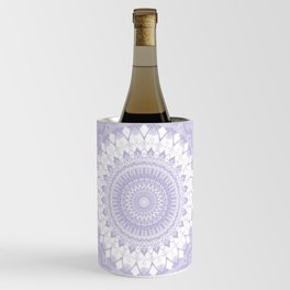 Boho Pastel Purple Mandala Wine Chiller