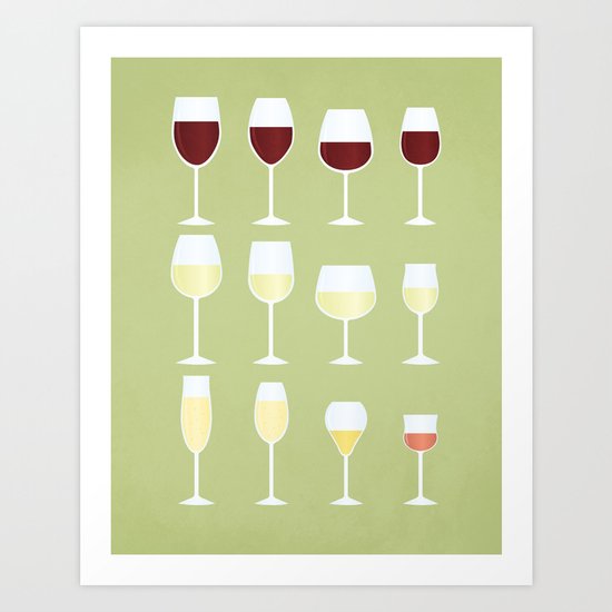 Wine Art Print
