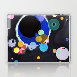Wassily Kandinsky - Several Circles  Laptop Skin