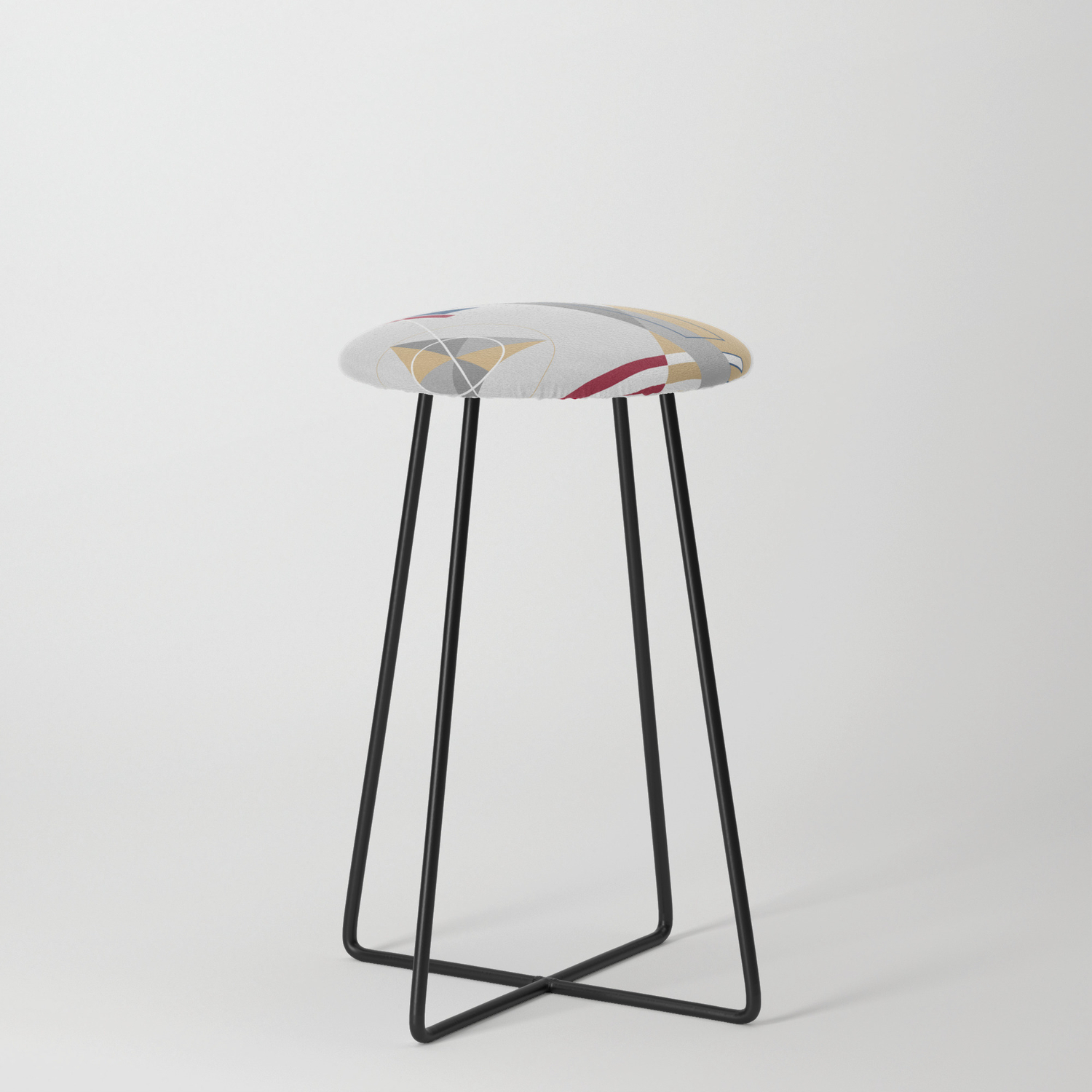 Bauhaus Counter Stool By Wasistkunst Society6 Bauhaus Counter Stool By Wasistkunst