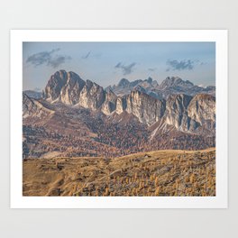 And the Mountains Echoed Art Print
