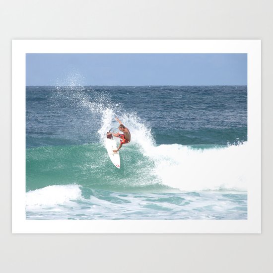 Surf! Art Print