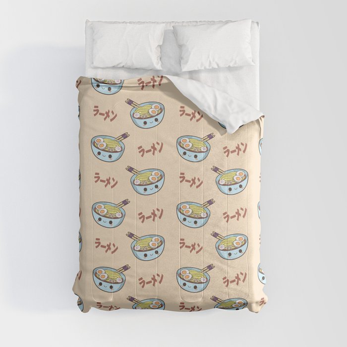 cute ramen kawaii Comforter