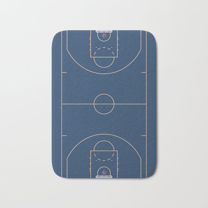 Full Court | Basketball Stadium  Bath Mat