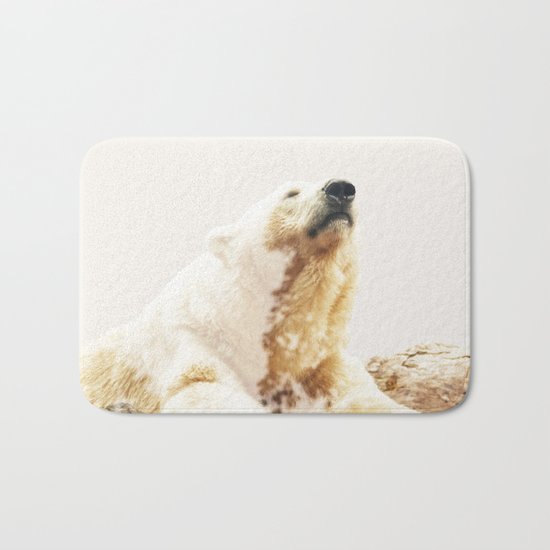 Bear a Charmed Life #society6 #decor #buyart Bath Mat