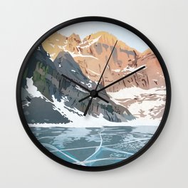 Rocky Mountain National Park  Wall Clock