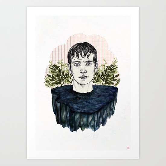 LAKE BOY Art Print