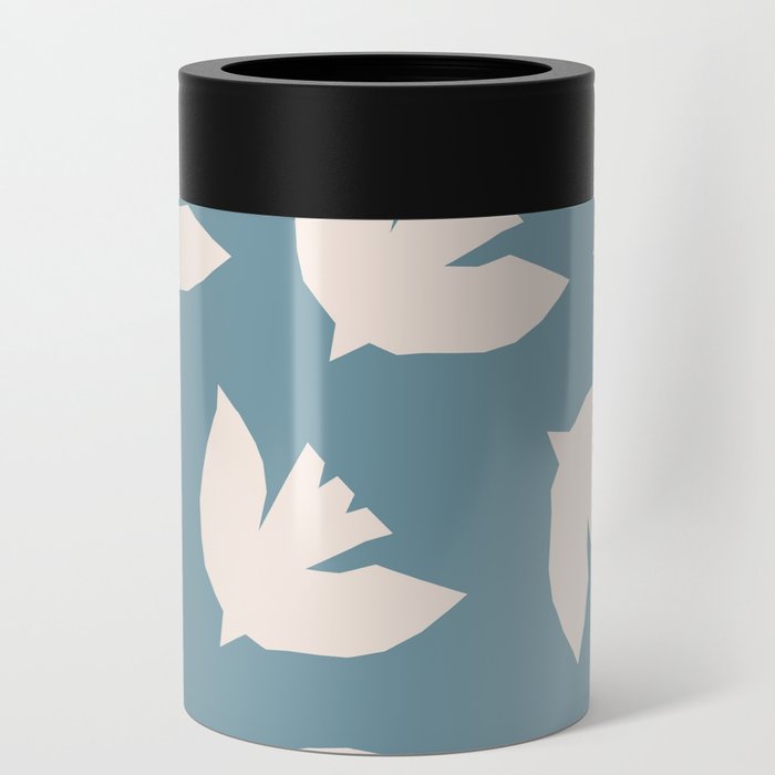 Henri Matisse Inspired Flying Doves Bird Pattern Can Cooler