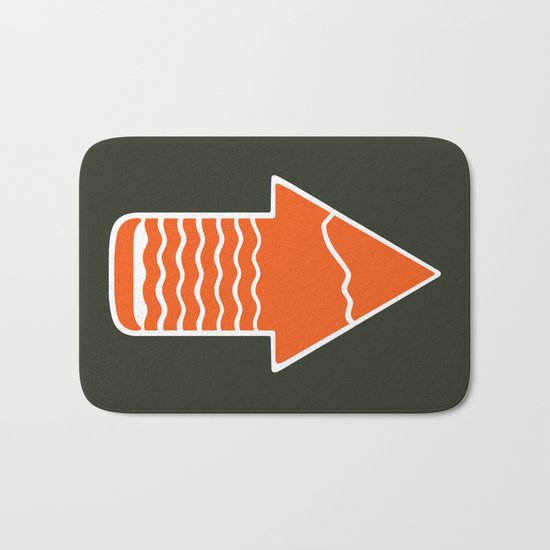 TAKE A HIKE Bath Mat
