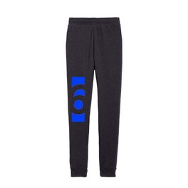 Number 6 (White & Blue) Kids Joggers