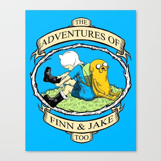 The Adventures of Finn & Jake, Too Canvas Print