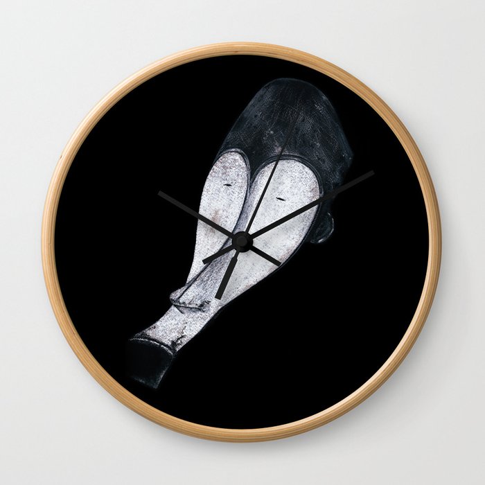 African mask Wall Clock