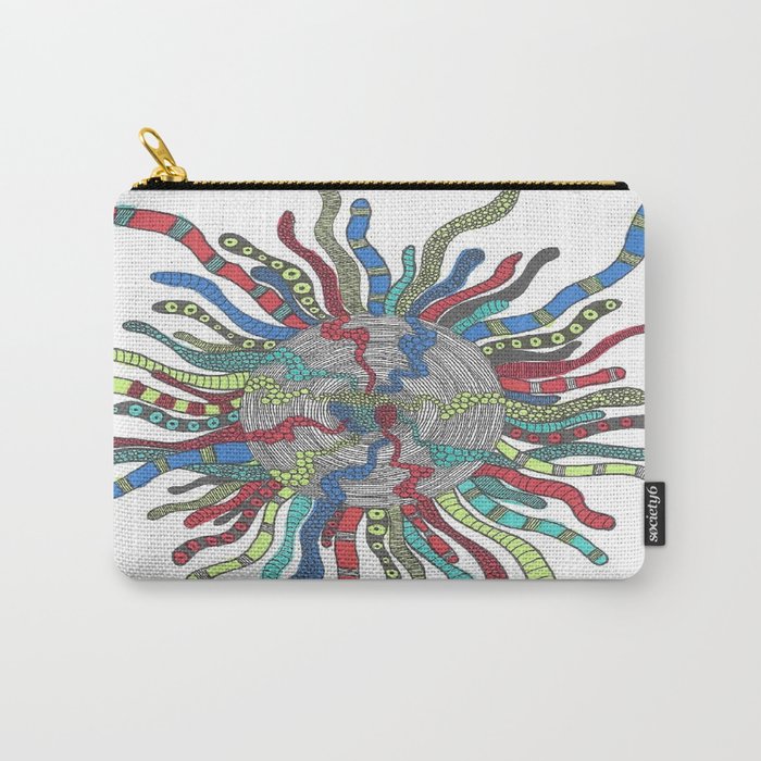 Explosion of colors Carry-All Pouch