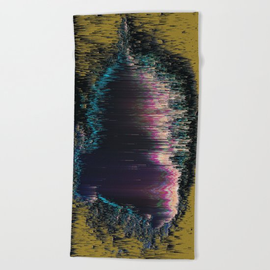 Nebula Beach Towel