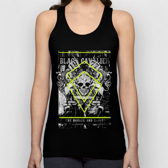 black cavalier Unisex Tank Top