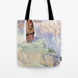 Moses Sees the Promised Land From Afar (1896-1902) by James Tissot Tote Bag