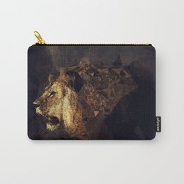 Golden Lion - Low Poly Effect Carry-All Pouch