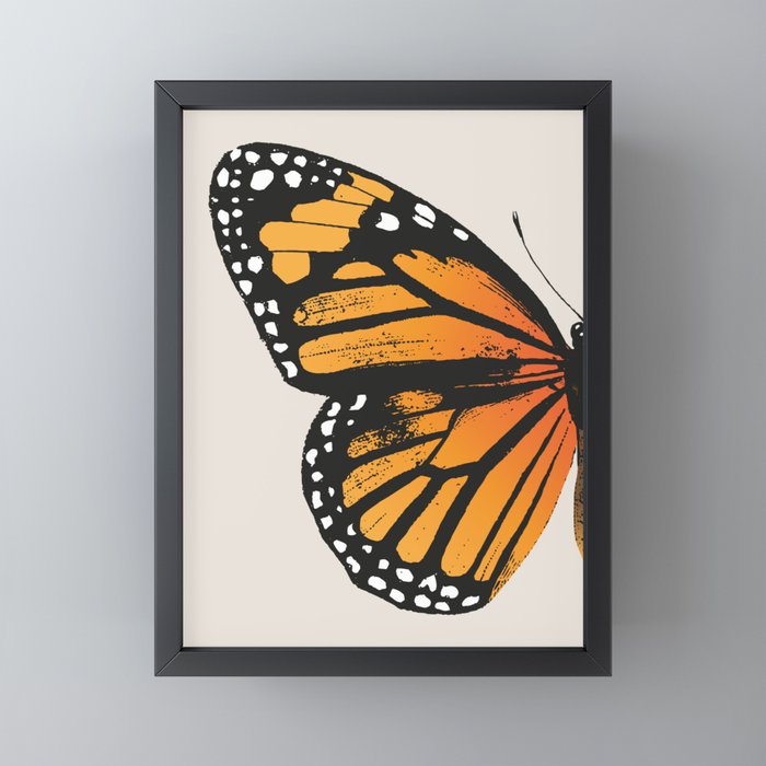 Butterfly left Art Print  Summer Collection Art Print