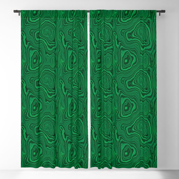 Malachite Blackout Curtain