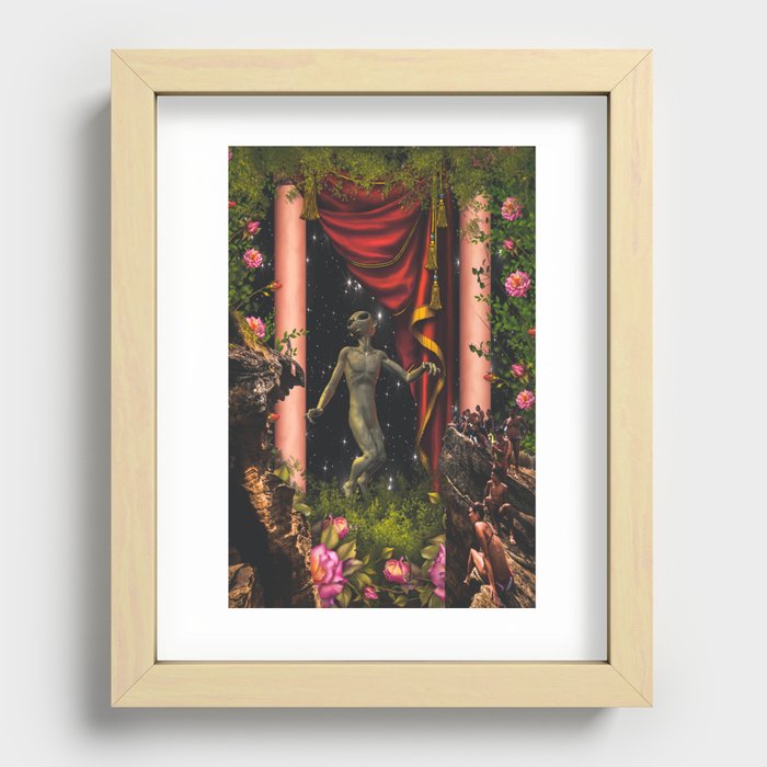The Party Isn't Over Recessed Framed Print