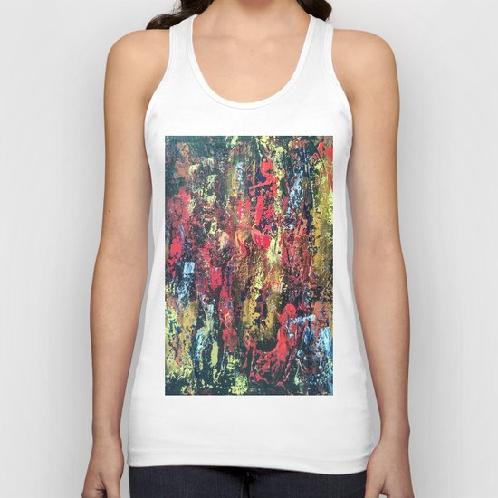 Abstract painting 103 Unisex Tank Top