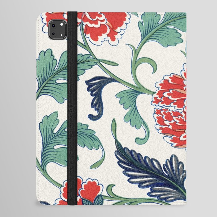 Chinese Floral Pattern 6 iPad Folio Case
